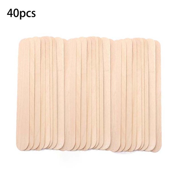 10/40pcs Disposable Wooden Waxing Wax Spatulas Spatula Tongue Depressor  Hair Removal Stick Wax Medical Stick Beauty Health - Hair Removal Cream -  AliExpress